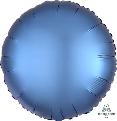 36808.jpg Anagram Circle Satin Luxe Azure 45cm Each