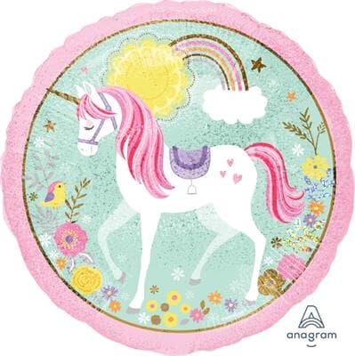 Magical Unicorn Holographic 45cm Each
