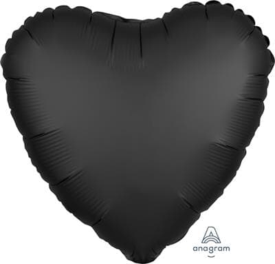 38035.jpg Heart Satin Luxe Onyx Anagram packaged 45cm Each