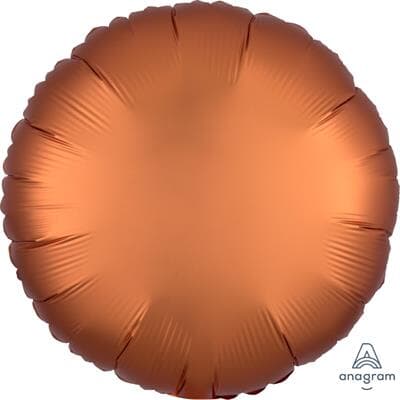 Anagram Circle Satin Luxe Amber 45cm Each
