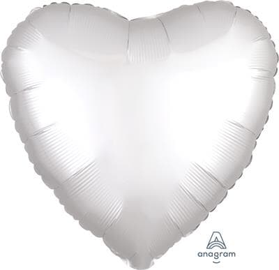 38590.jpg Heart Satin Luxe White Anagram packaged 45cm Each