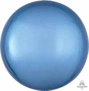 Orbz Pastel Blue Solid Colour 38cm x 40cm Unpackaged EA