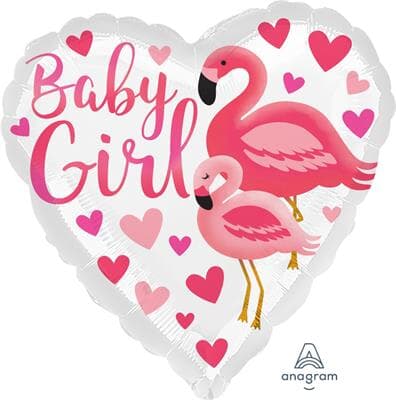 Flamingo Baby Girl 45cm Each