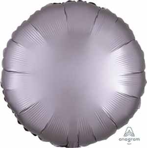 Anagram Circle Satin Luxe Greige 45cm Each