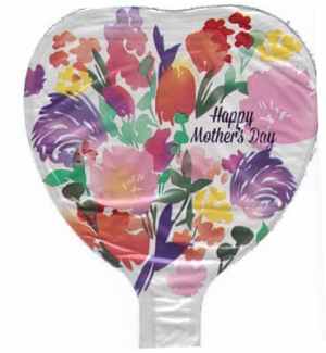 40865.jpg Happy Mothers Day Floral 10cm. Each