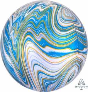 Orbz Marblez Blue 43cm x 45cm Each