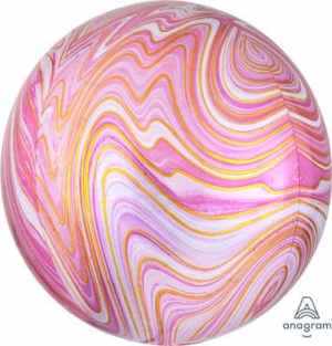 Orbz Marblez Pink 43cm x 45cm Each