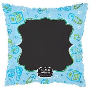 Chalkboard Baby Boy Balloon 43cm Each