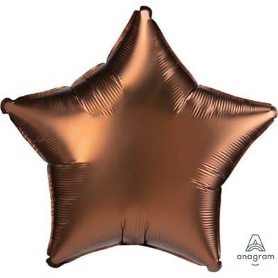 41939.jpg Anagram Star Satin Luxe Cocoa 45cm Each