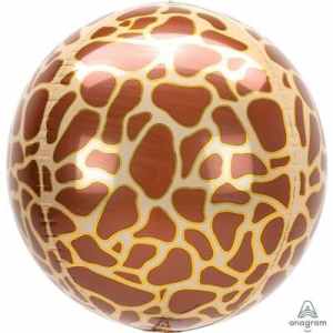 Orbz Giraffe Print 38cm x 40cm Each