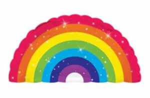 Rainbow Starlight Mini Shape Each