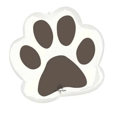 46942.jpg Pawsome Party Paw Print Super Shape Each