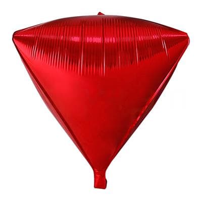 4DDIA-RED.jpg Diamond Shaped Foil 15in - 38 cm Red EA