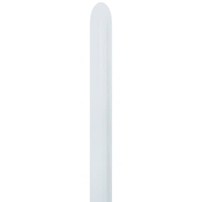 5260120.jpg Sempertex Fashion White 260 Twisty Balloon 50pk Aligned Pop Pack Bag(50)