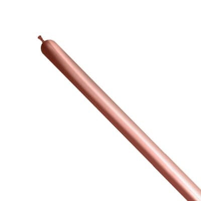 Sempertex Reflex Rosegold 260 Twisty Balloon 50pk Aligned Pop Pack Bag(50)