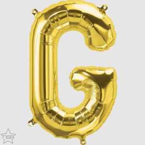 59508.jpg North Star 16in Gold Letter G Each