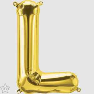 59518.jpg North Star 16in Gold Letter L Each
