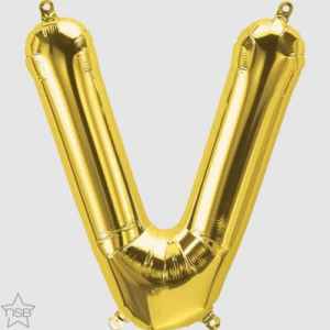 59538.jpg North Star 16in Gold Letter V Each