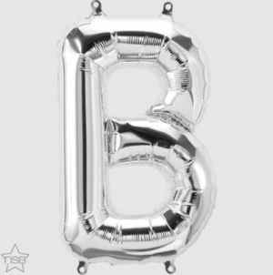 North Star 16in Silver Letter B Each