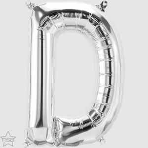 North Star 16in Silver Letter D Each