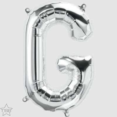 59612.jpg North Star 16in Silver Letter G Each