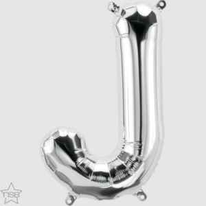 North Star 16in Silver Letter J Each