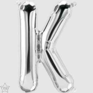 North Star 16in Silver Letter K Each