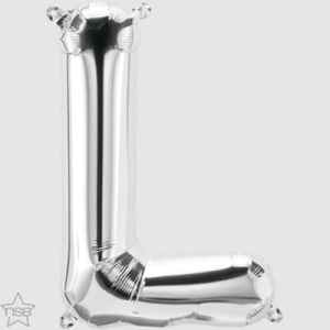 North Star 16in Silver Letter L Each