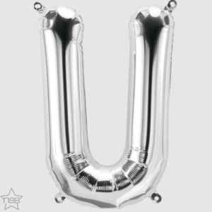 North Star 16in Silver Letter U Each