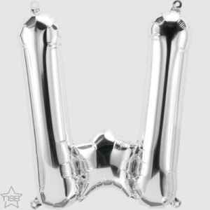 North Star 16in Silver Letter W Each