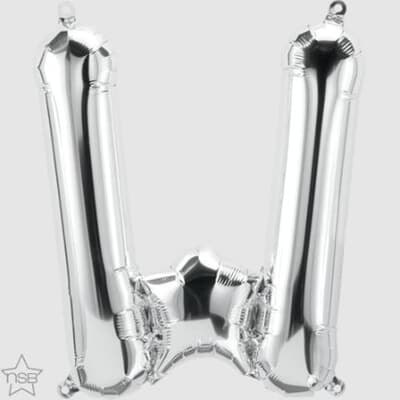 North Star 16in Silver Letter W Each