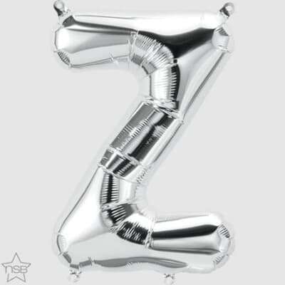 59702.jpg North Star 16in Silver Letter Z Each