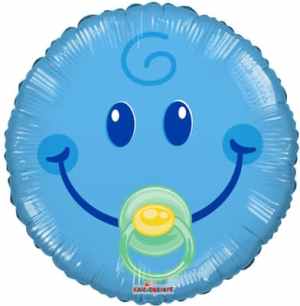 Baby Boy Dummy 10cm Pack