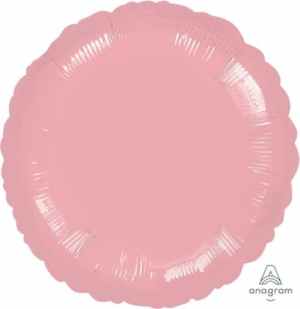 Anagram Circle Metallic Pearl Pastel Pink 45cm Each