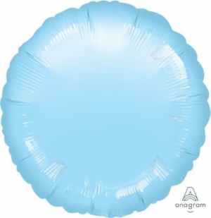 80045.jpg Anagram Circle Metallic Pearl Pastel Blue 45cm EA