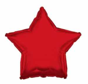 Red Foil Star 23cm EA