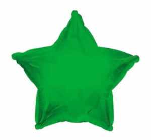 Green Foil Star 23cm EA