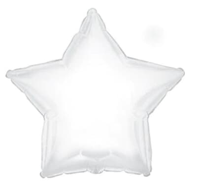 827008V.jpg White Foil Star 15cm With Valve EA
