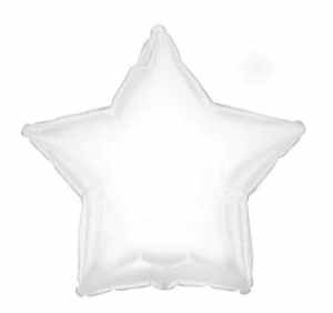 843000.jpg White Foil Star 11cm EA