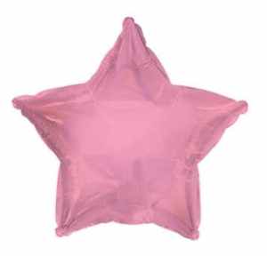 Pink Foil Star 11cm EA