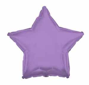 Lavender Foil Star 11cm EA