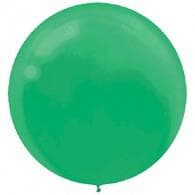 Amscan Latex Balloon 24in - 60cm Bright Festive Green Bag(4)