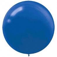 Amscan Latex Balloon 24in - 60cm Bright Royal Blue Bag(4)
