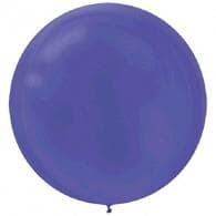 Amscan Latex Balloon 24in - 60cm New Purple Bag(4)