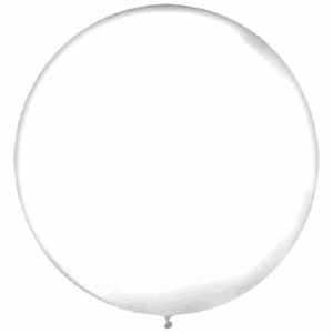 Amscan Latex Balloons 24in- 60cm Clear Bag(4)