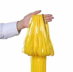 Door Curtain Pastel Macaron Yellow 100cm x 200cm Each