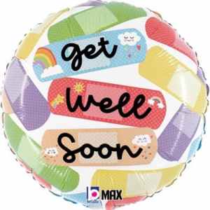 Cheerful Get Well Bandaid 45cm Each