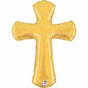 44inch Cross Gold Shape EA