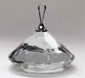 Glass Balloon Weight 8cm diam x 8cm high 275g Each