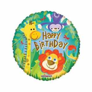 Birthday Jungle 23cm Each